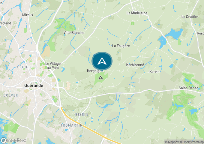 Localisez le camping sur la carte